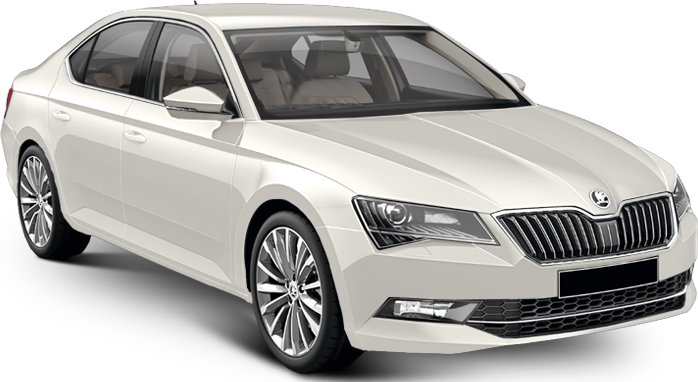 SKODA Superb Белый