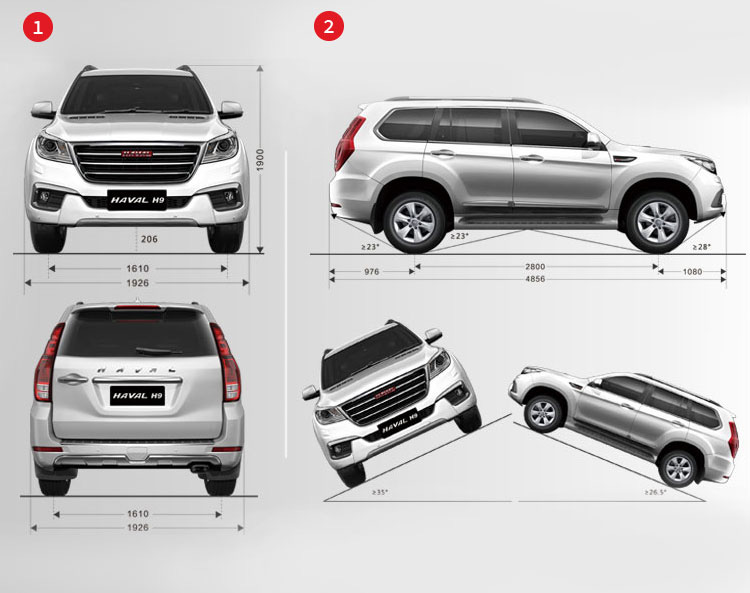 Джулион клиренс. Габариты Хавал н9. Габариты Хавал н6. Габариты Хавал н5. Колесная база Haval h9.